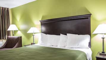 Desk, iron/ironing board, free WiFi, bed sheets