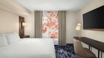 Caja de seguridad en la habitación y escritorio