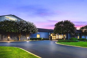 Front of property – evening/night