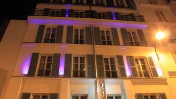 Fassade der Unterkunft