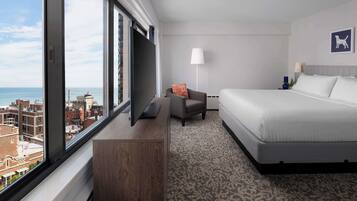 Deluxe Suite, Multiple Beds, Lake View (King and Queen Bed) | Hypo-allergenic bedding, pillowtop beds, desk, laptop workspace