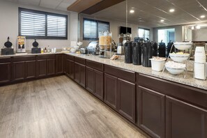 Kontinental frokost er inkludert hver dag