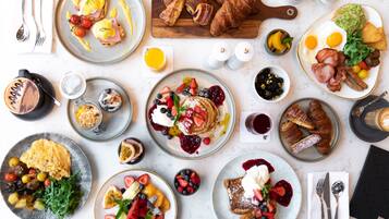 Buffet déjeuner (49.50 AUD par personne)