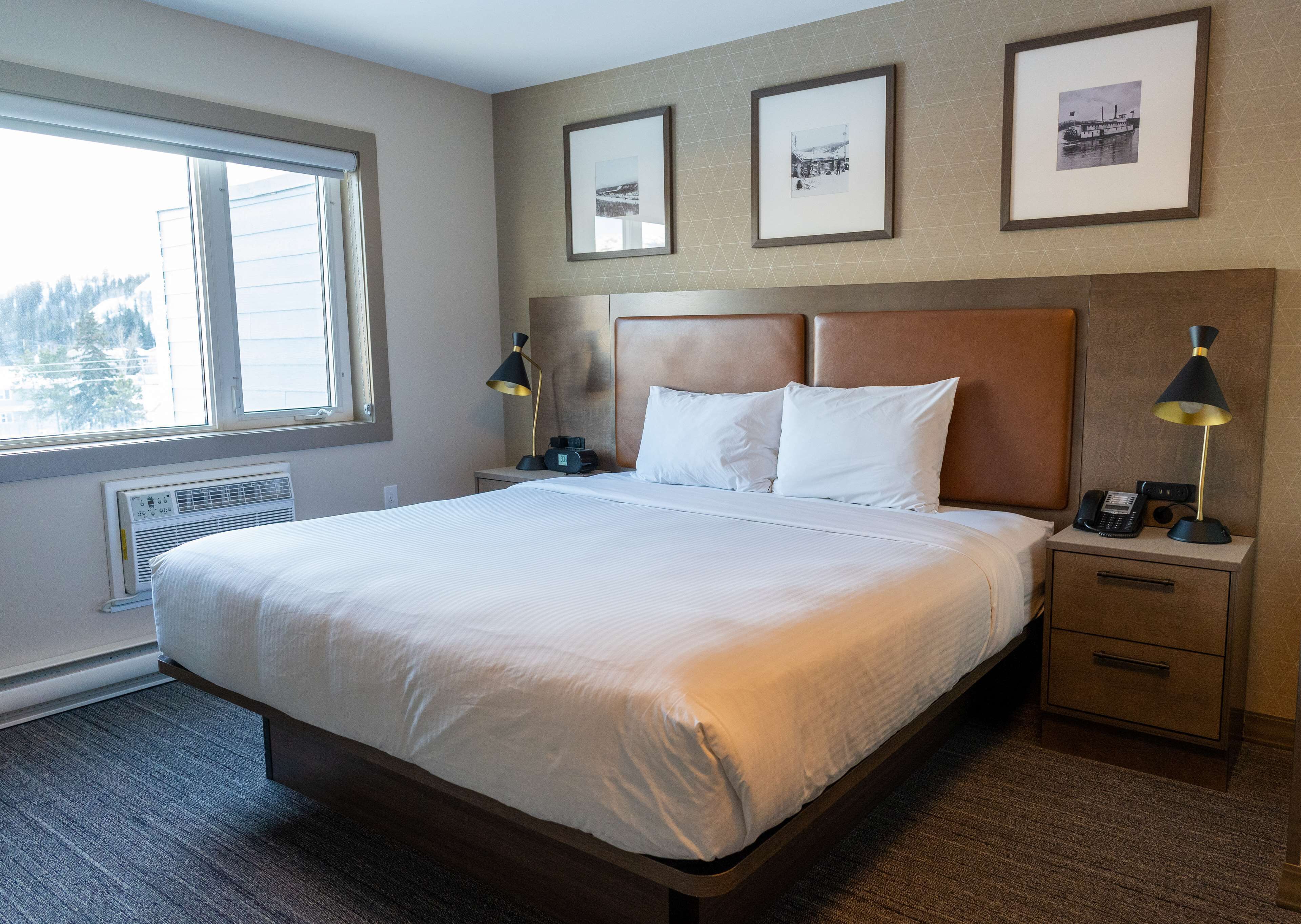 In-room safe, desk, laptop workspace, blackout drapes