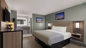 办公桌、免费 WiFi、床单