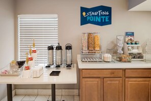 Petit déjeuner continental compris tous les jours