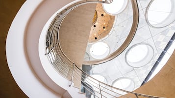 45-inch flat-screen TV with satellite channels, TV