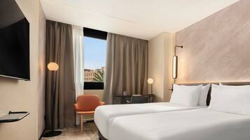 Minibar, chambres insonorisées, Wi-Fi gratuit, draps fournis