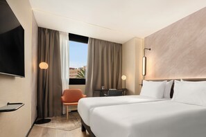 Habitación superior, 2 camas individuales | Minibar, sistema de insonorización, wifi gratis y ropa de cama