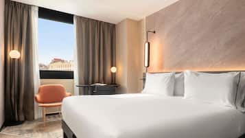 Minibar, chambres insonorisées, Wi-Fi gratuit, draps fournis