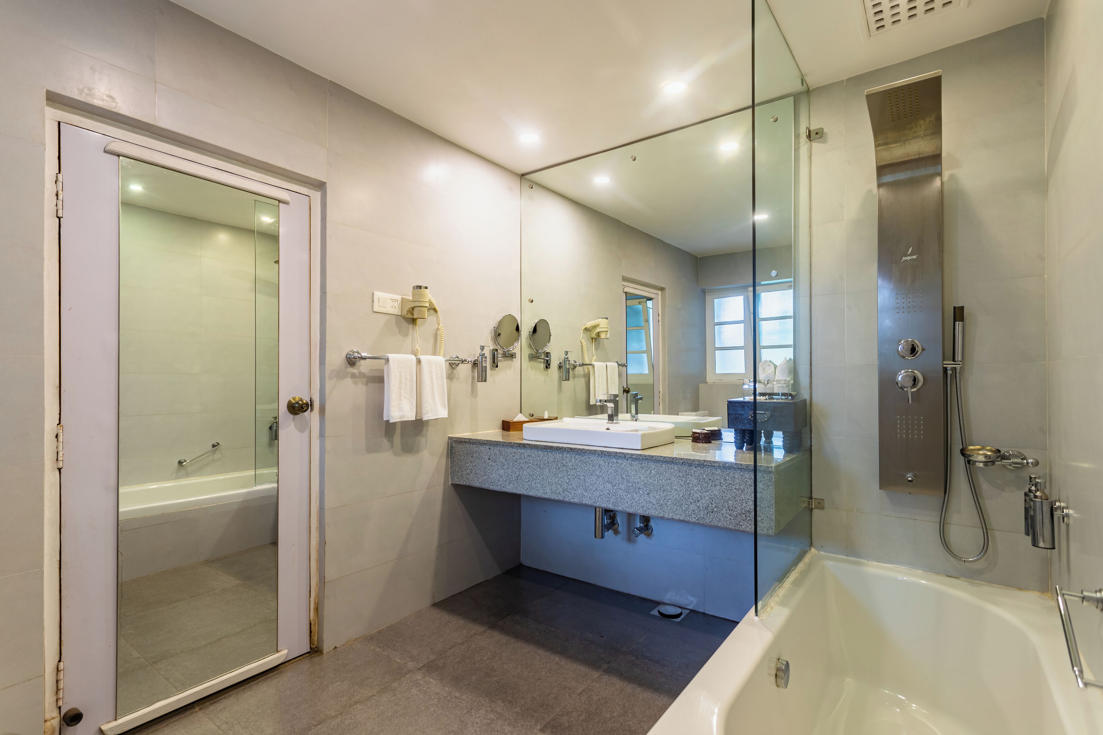 heritage suite | bathroom | free toiletries, hair dryer, slippers, bidet