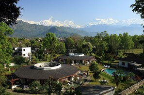 Aerial view - Fish Tail Lodge (Pokhara)