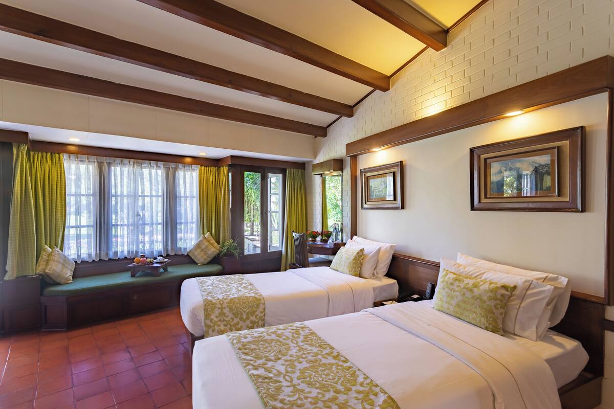 standard queen / twin room | 1 bedroom, minibar, in-room safe, soundproofing