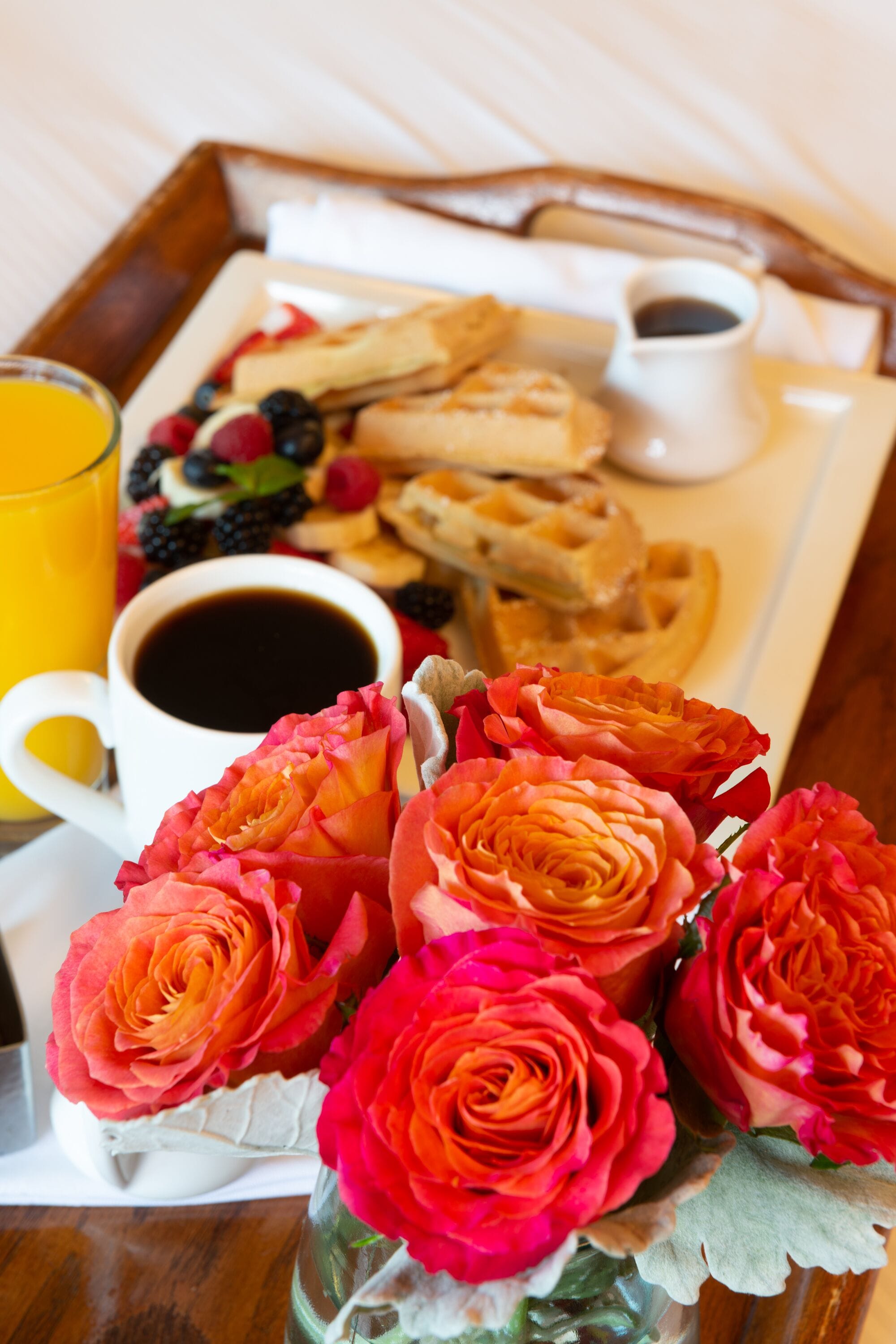 Daily cooked-to-order breakfast for a fee