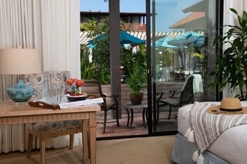 Garden view at La Jolla Shores Hotel