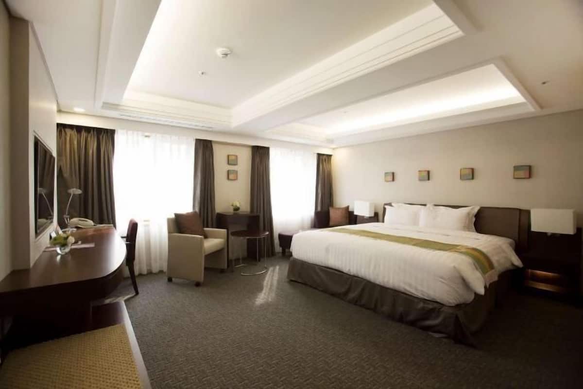 1 habitación y ropa de cama de alta calidad