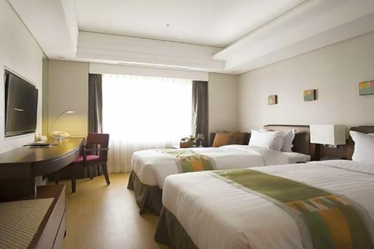 1 habitación y ropa de cama de alta calidad