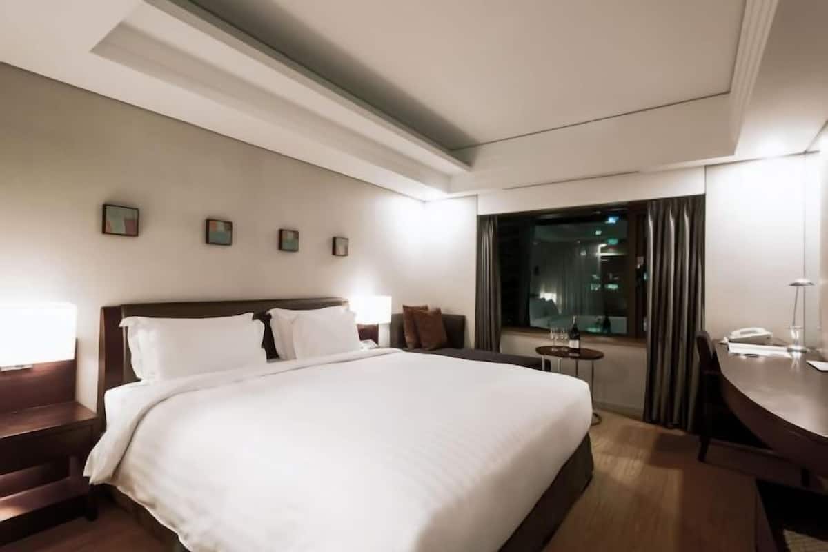 1 habitación y ropa de cama de alta calidad