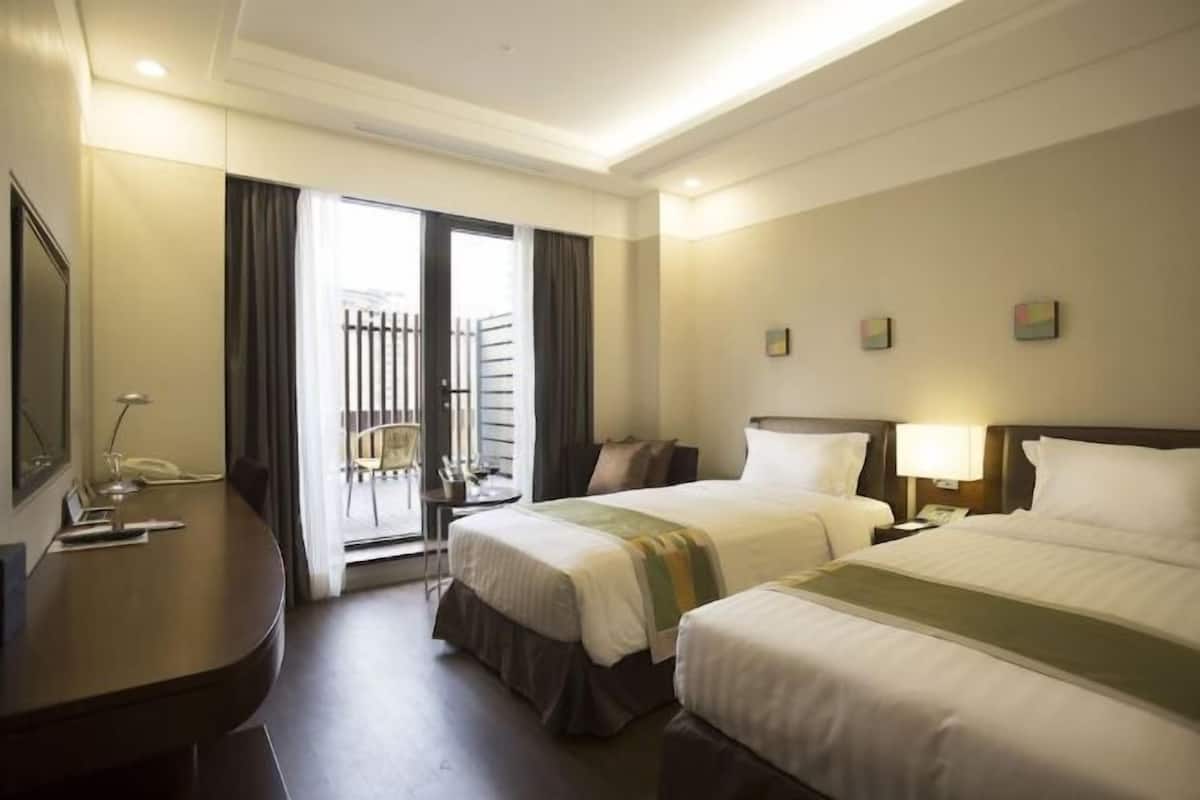 1 habitación y ropa de cama de alta calidad