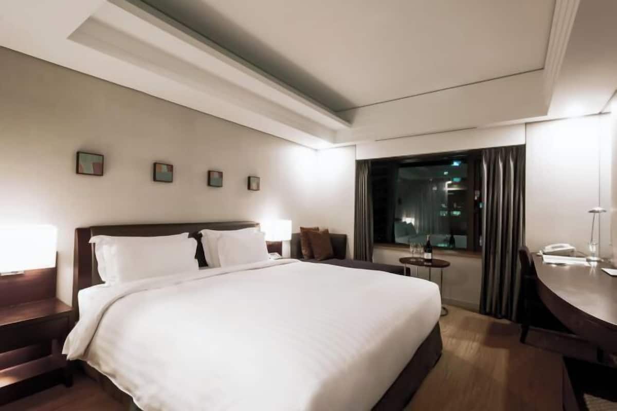 1 habitación y ropa de cama de alta calidad