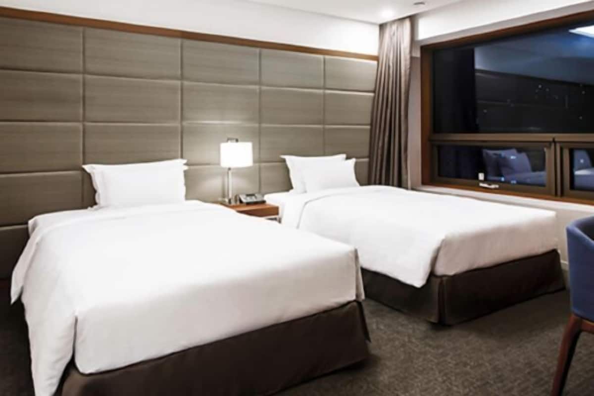 1 habitación y ropa de cama de alta calidad