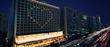 Façade de l’hébergement