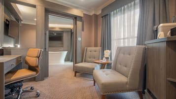 Suite, 1 Bedroom (Freestanding Bath) | Premium bedding, minibar, in-room safe, desk