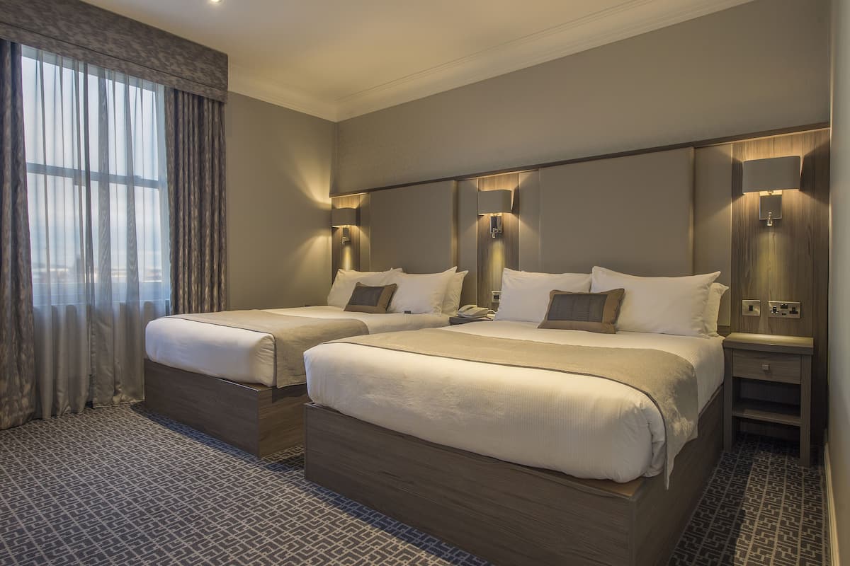 standard room, 2 double beds | 1 bedroom, premium bedding, minibar, in-room safe