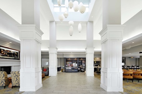 Breakfast and dinner served, American cuisine. Hilton Garden Inn Champaign/Urbana