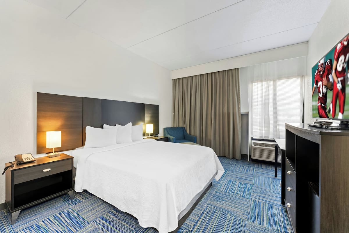 Deluxe-Zimmer, 1 Queen-Bett, barrierefrei, Nichtraucher | Hochwertige Bettwaren, Daunenbettdecken, individuell eingerichtet