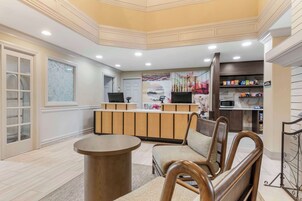 Sala de estar en el lobby