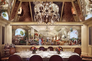 Breakfast, lunch, dinner served; American cuisine, garden views
