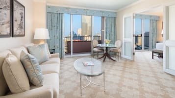 Een 42-inch smart-tv met satellietzenders en streamingdiensten