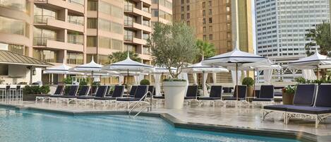 Outdoor pool, open 6:00 AM to 10:00 PM, pool cabanas (surcharge)