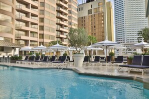 Outdoor pool, open 6:00 AM to 10:00 PM, cabanas (surcharge)