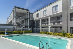 Seasonal outdoor pool