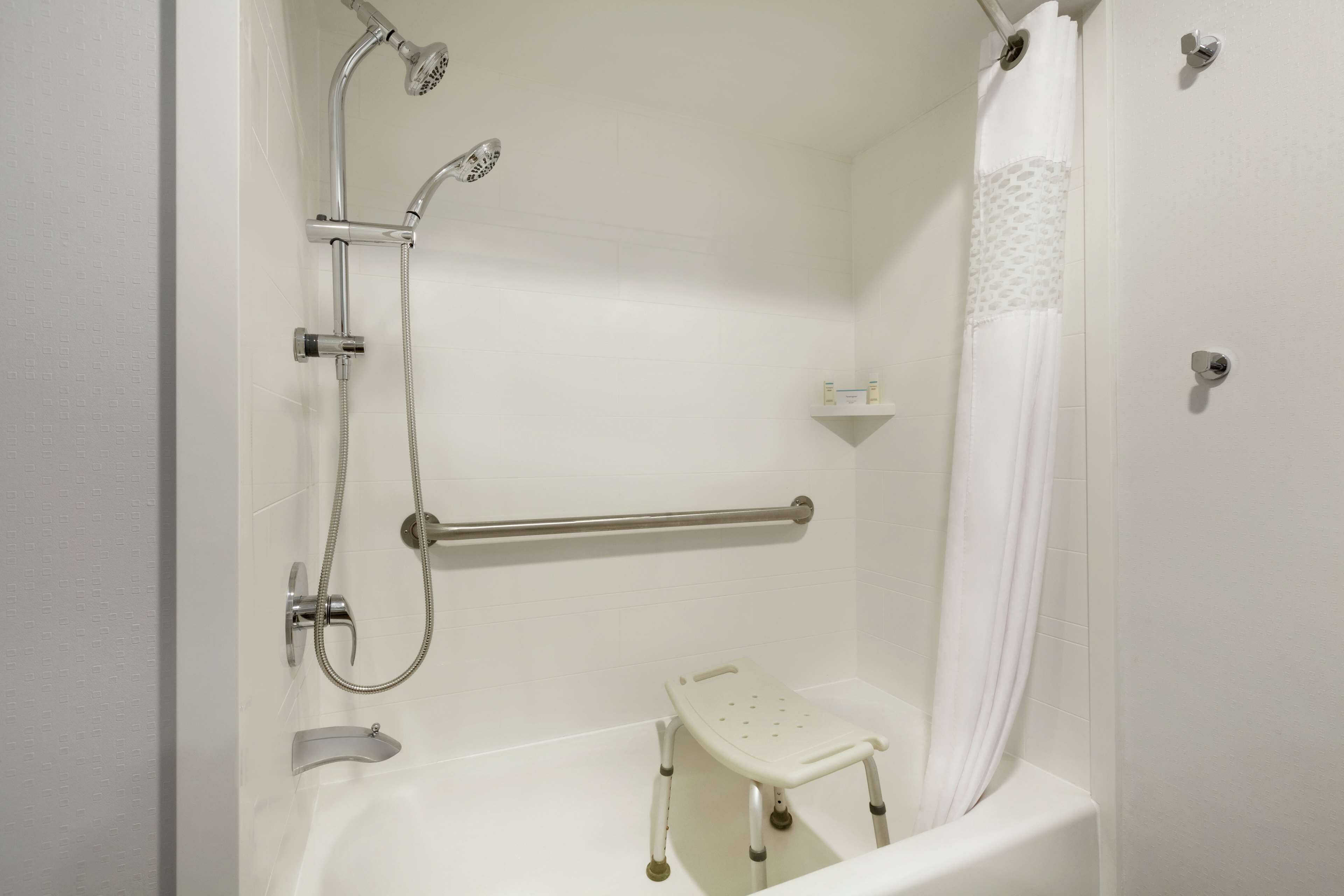 room, 2 queen beds, accessible, bathtub | bathroom | free toiletries, hair dryer, bathrobes, towels