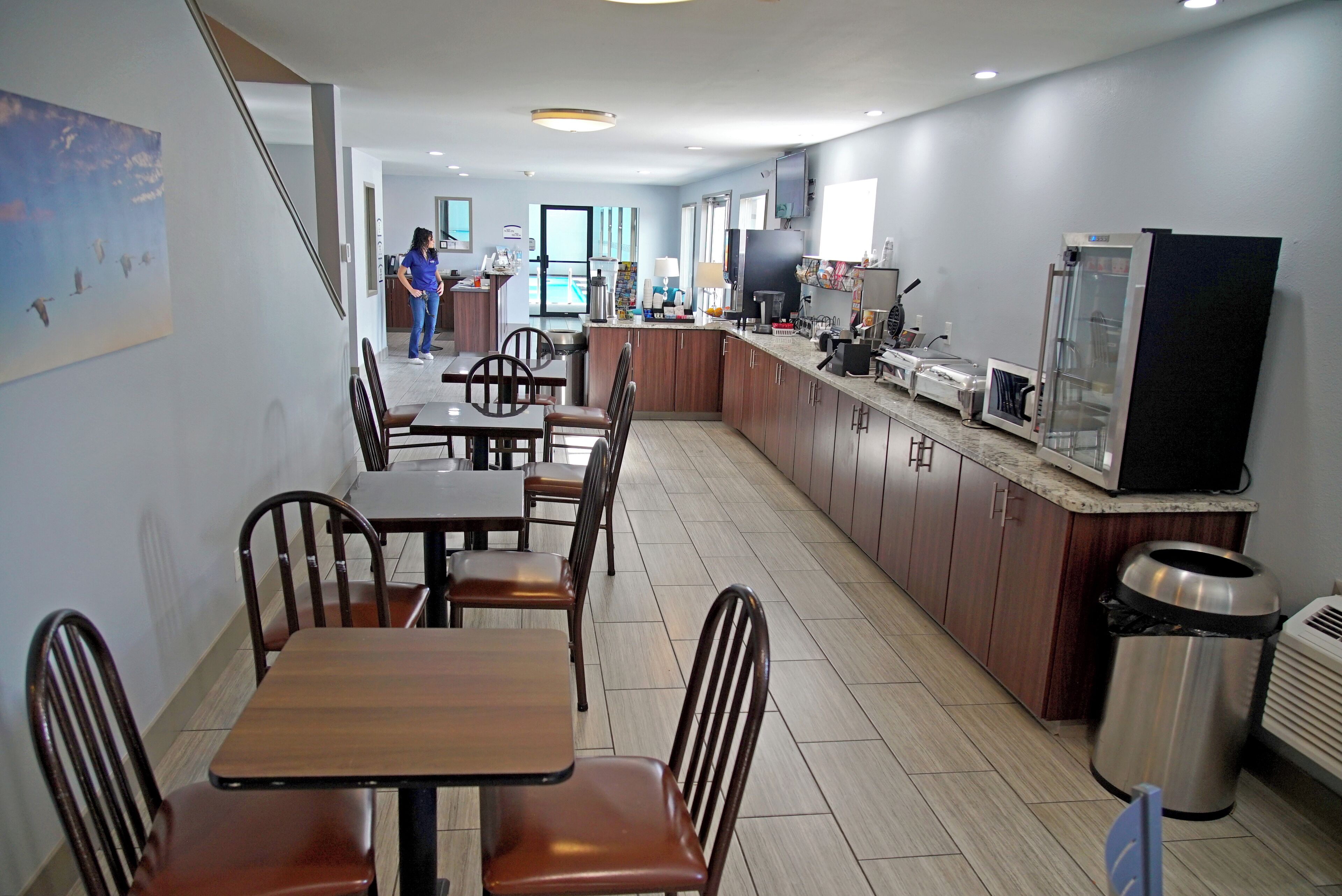 Petit déjeuner buffet compris tous les jours