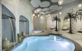 Indoor spa tub at Riviera Resort Palm Springs