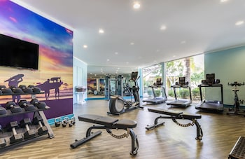 Fitness facility at Margaritaville Resort Palm Springs