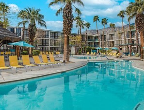 2 outdoor pools, open 6:00 AM to midnight, cabanas (surcharge)