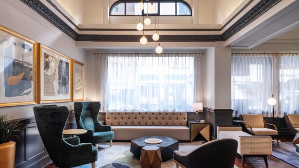 Lobby sitting area - The Cartwright Hotel - Union Square BW Premier Collection (San Francisco)