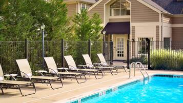 Seasonal outdoor pool