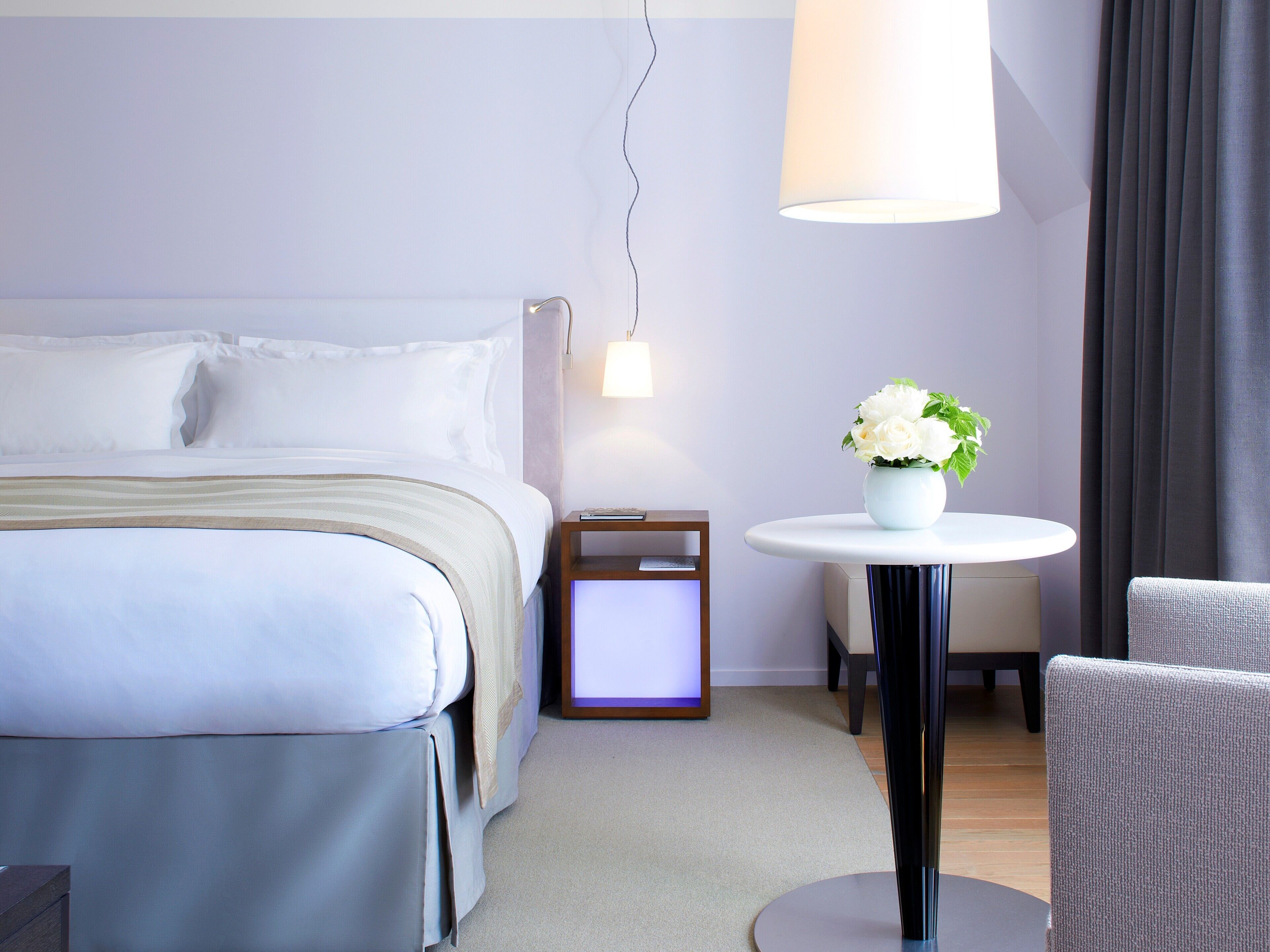 Appartamento, 1 letto king | Biancheria da letto di alta qualità, copriletto in piuma