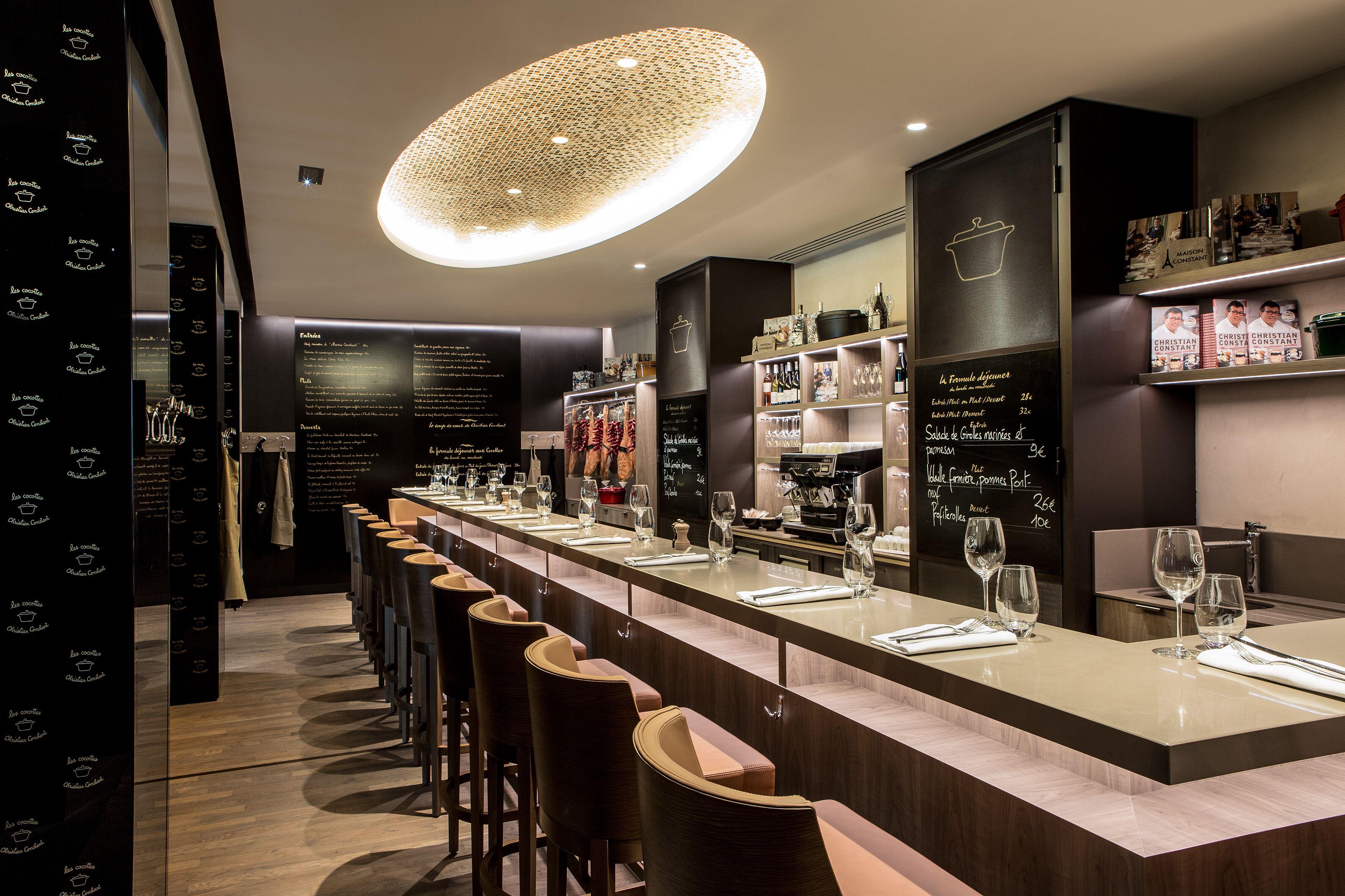 تقديم الغداء والعشاء، الأطباق الفرنسية