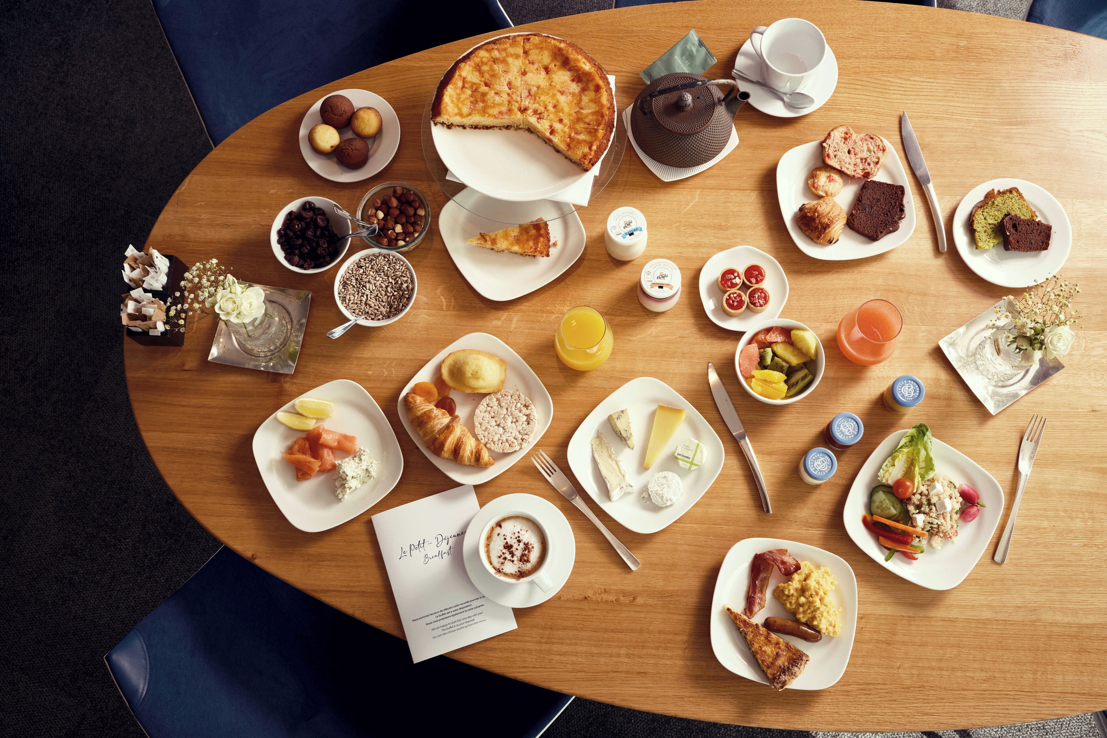 Frokostbuffé hver dag (EUR 34 per person)