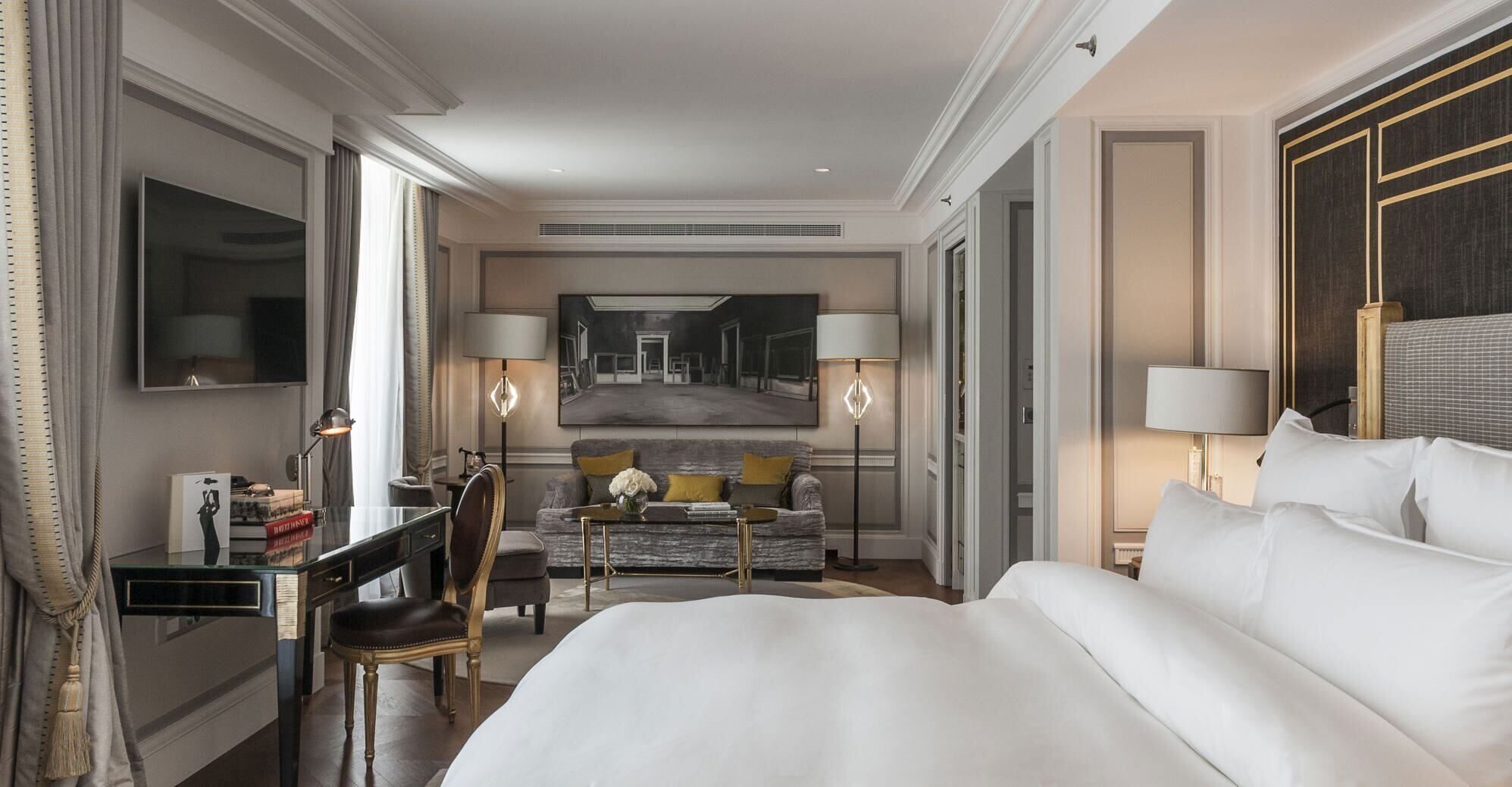 1 habitación, ropa de cama de alta calidad y minibar 
