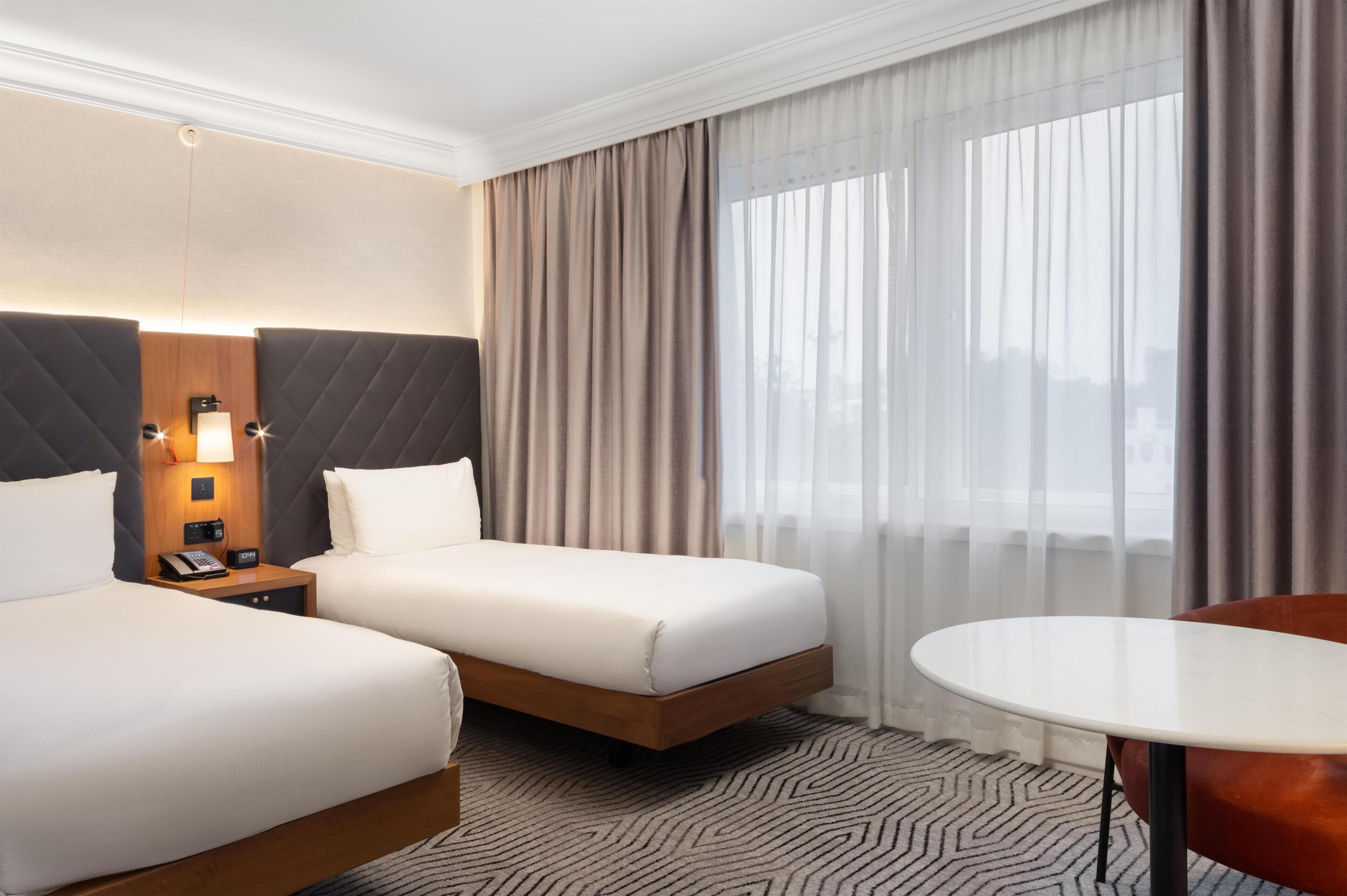 Premium bedding, minibar, in-room safe, desk