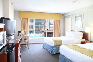 Blackout drapes, iron/ironing board, free WiFi, bed sheets