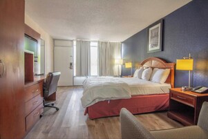 Desk, iron/ironing board, free WiFi, bed sheets